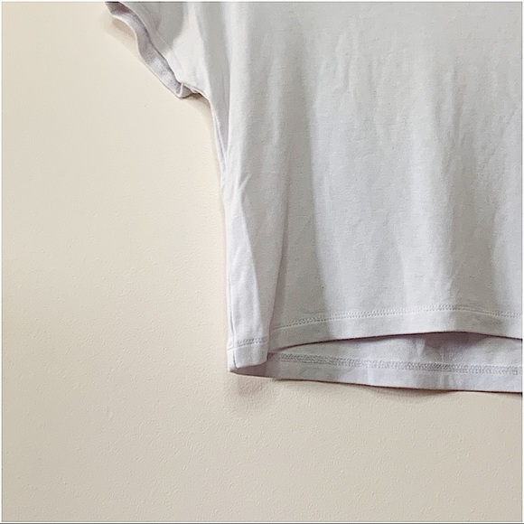 Zara | simple white crop size M - Picture 3 of 5
